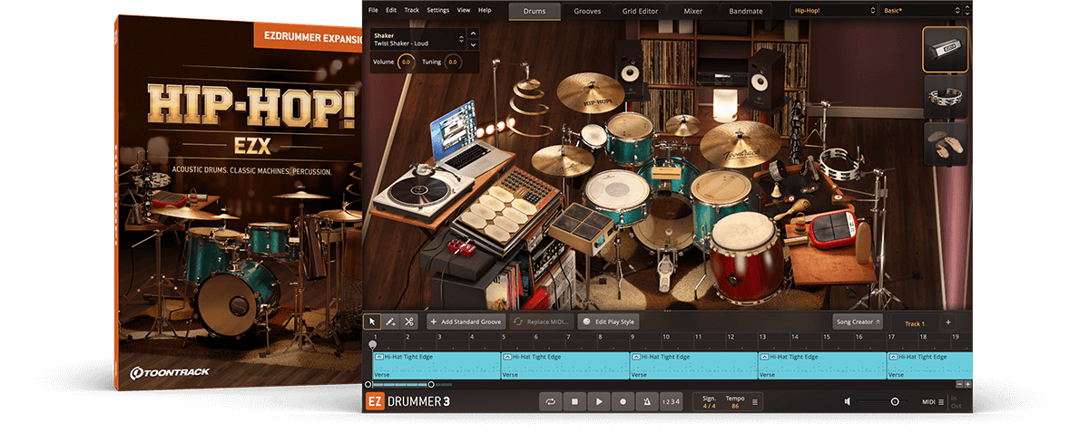 Toontrack Hip-Hop! EZX